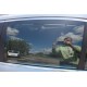Стекло дверное левое заднее , лонг .  BMW E65 с 2001 по 2008 г